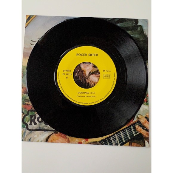 Roger Siffer Strossburi Gett's Kenn Jumpra Meh / Contines 7" 45RPM Vinyl EX - Picture 4 of 4